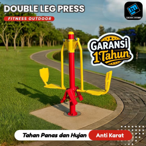 jual double leg press outdoor