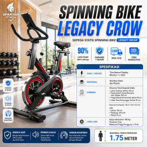 jual sepeda statis legacy crow