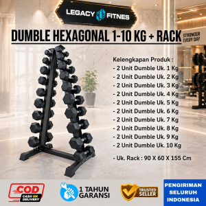 Dumbel Set 1-10Kg