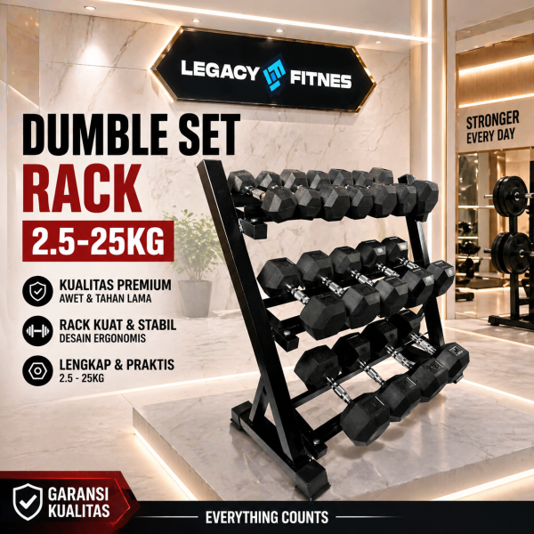 DUMBEL SET 2.5-25KG
