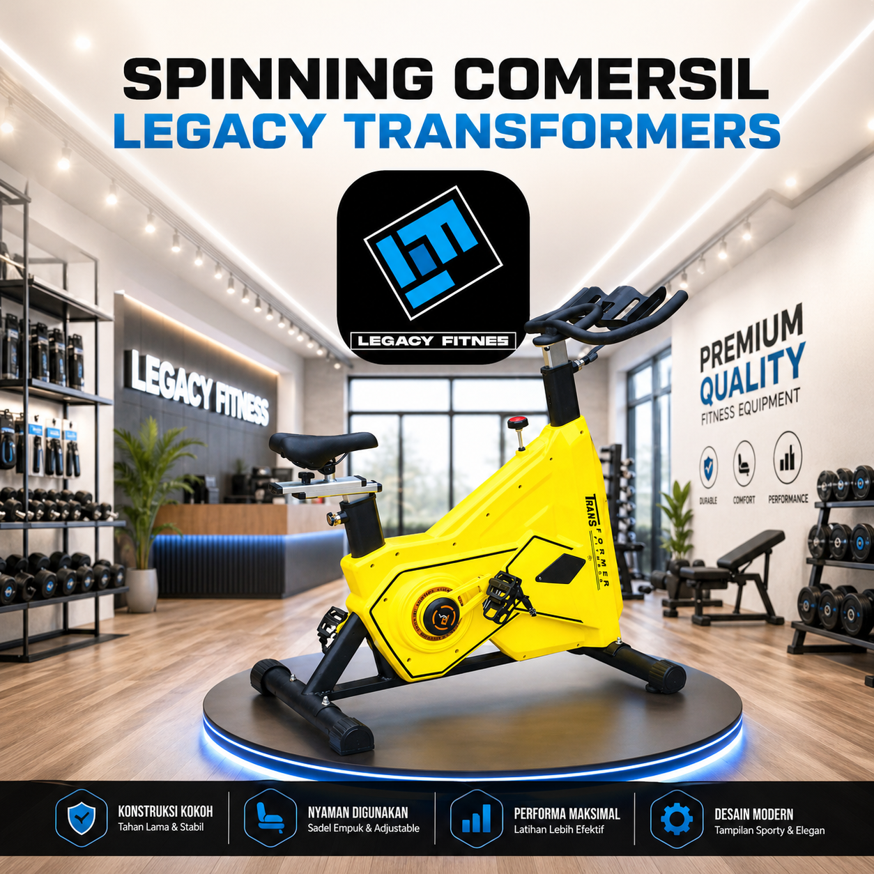 spinning bike legacy transformers