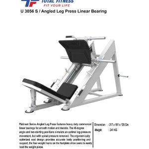 Jual angled leg press linear bearing