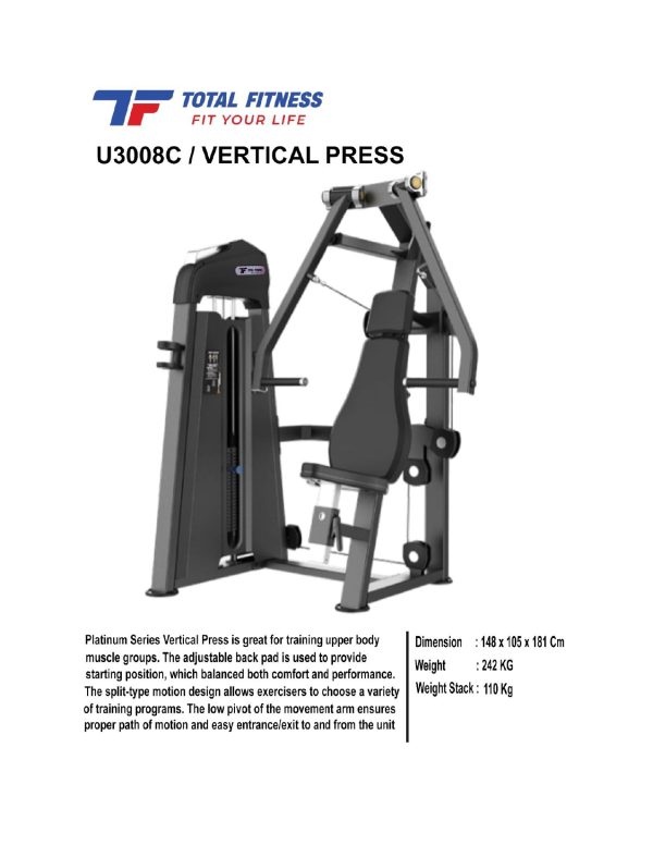 jual alat fitnes vertical press