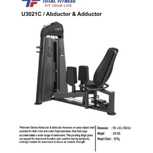 jual alat fitnes Abductor & Adductor